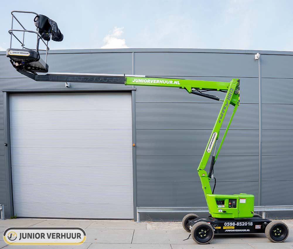 Nifty HR12L Junior Verhuur uitgeschoven hoogwerkwer huren productpagina