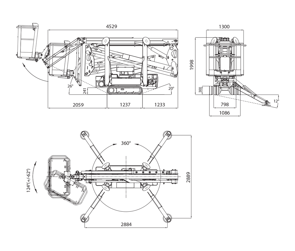 Junior Verhuur Hinowa 17-75 werkschema 2