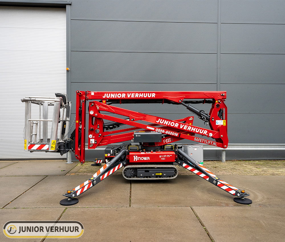 Junior Verhuur Hinowa 17.75 ingeschoven hoogwerker huren