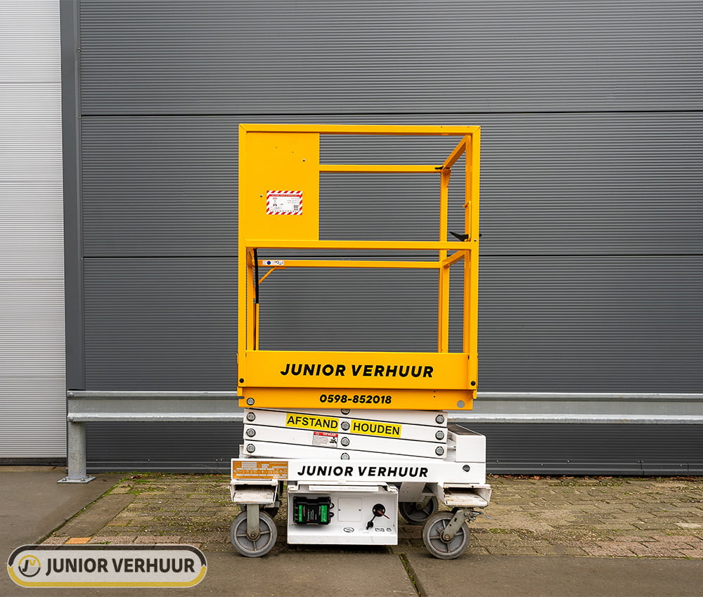 Junior Verhuur Push-Around hoogwerker huren ingeschoven